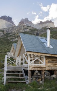 Cabin in Los Cuernos, Torres del Paine, Patagonia, Chile