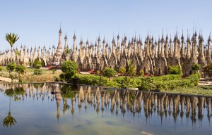 Stupas in Kakku, Burma/Myanmar