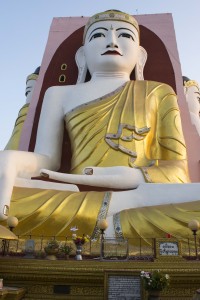 Massive Buddha statue in Bago, Burma/Myanmar