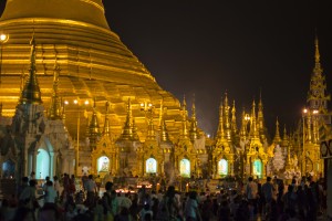 Shwedagon Pagoda, Yangon, Burma/Myanmar