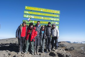 On the Ulhuru Summit, Mount  Kilimanjaro, Tanzania